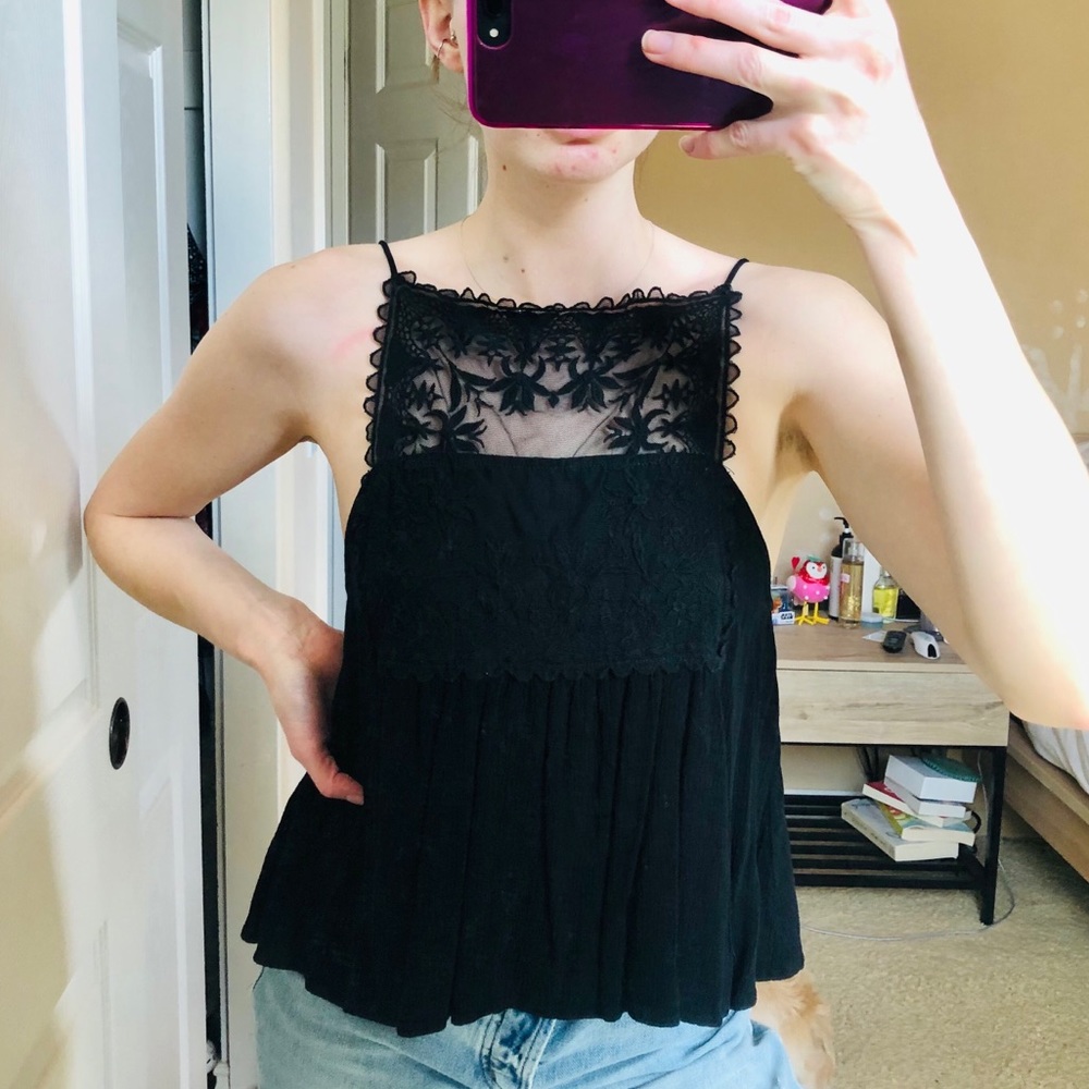 Urban Outfitter Lace Halter Top